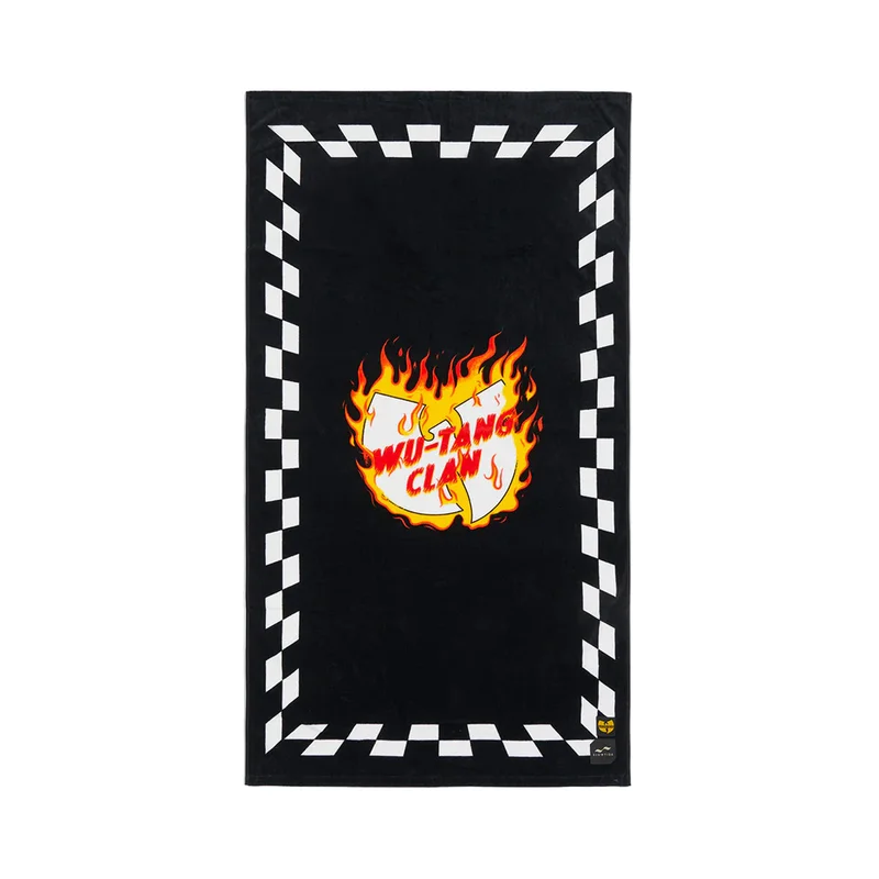 WU-TANG CLAN x SLOWTIDE - BLOCKS ON FIRE BEACH TOWEL