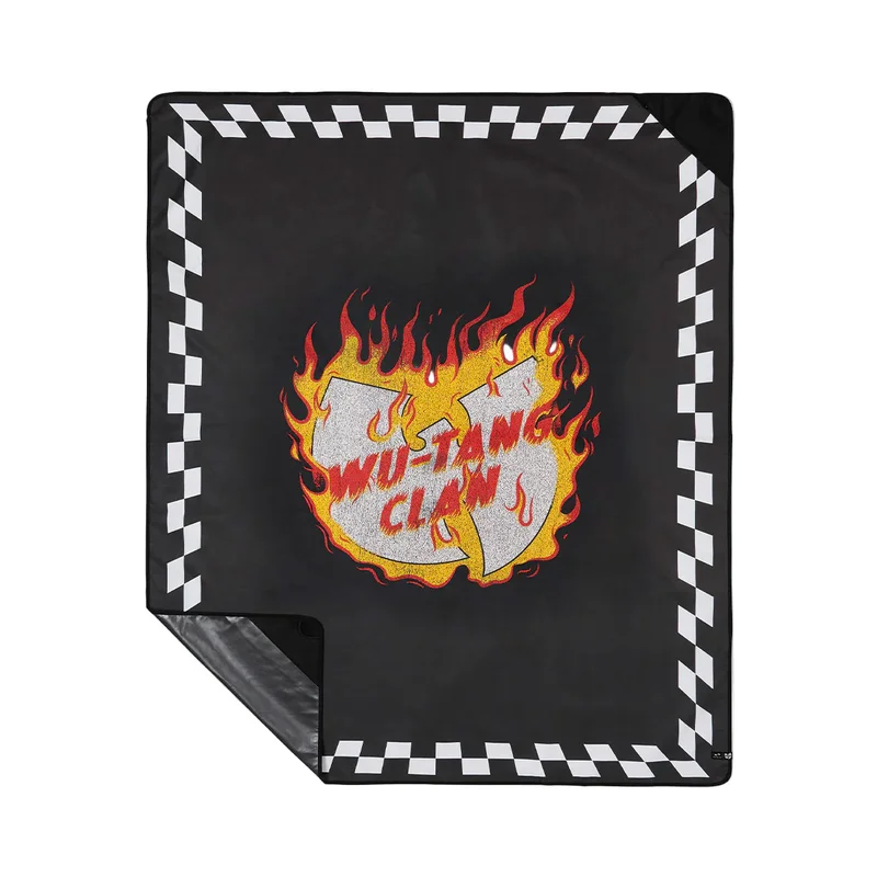 WU-TANG CLAN x SLOWTIDE - BLOCKS ON FIRE QUICK-DRY PICNIC BLANKET