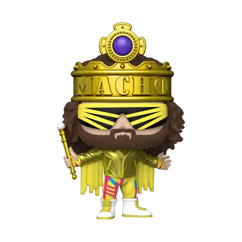 WWE KING MACHO MAN METALLIC FUNKO POP! FIGURE