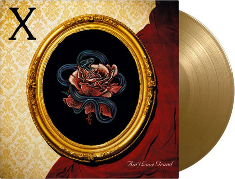 X 'AIN'T LOVE GRAND' LP - IMPORT - GOLD