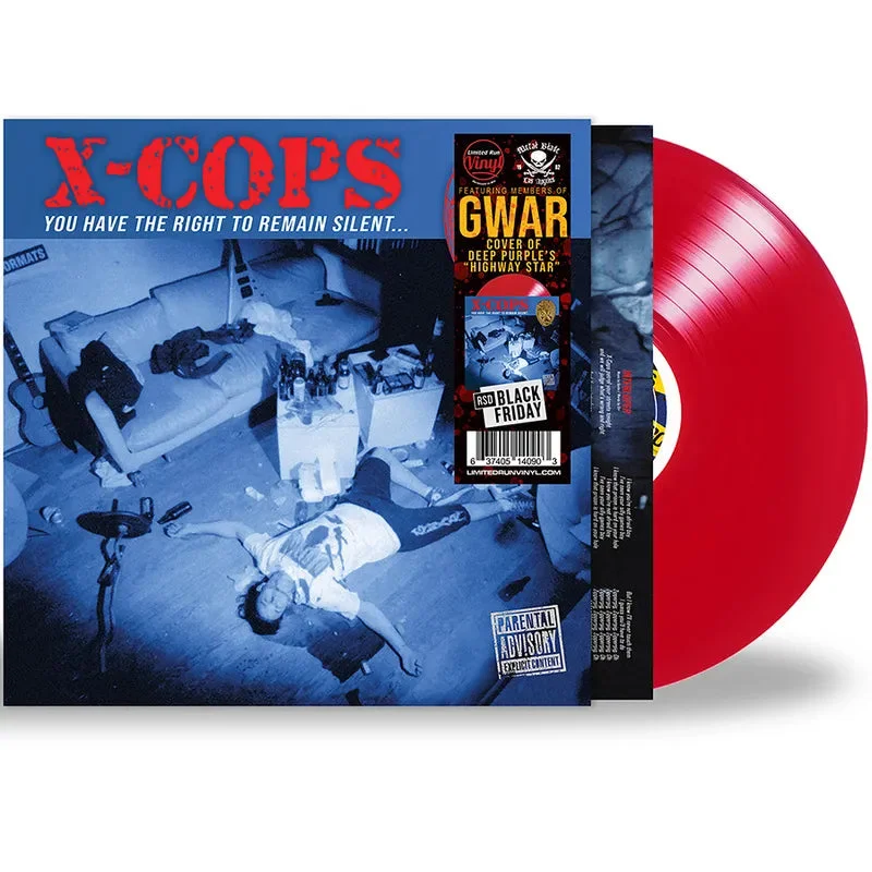 X-Cops: You Have The Right To Remain Silent 12" (Black Friday 2023)