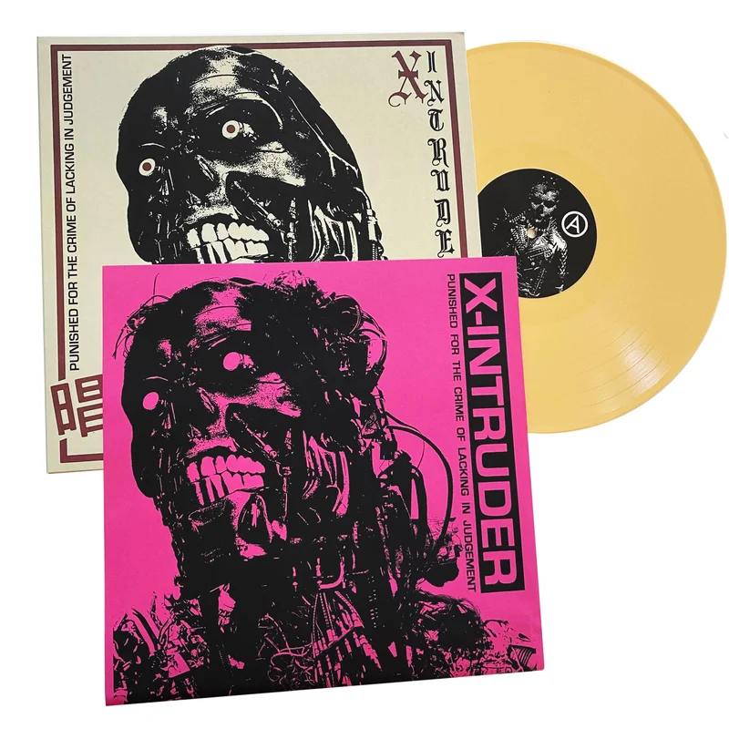 X-Intruder: Punished For The Crime Of Lacking In Judgement 12" black vinyl