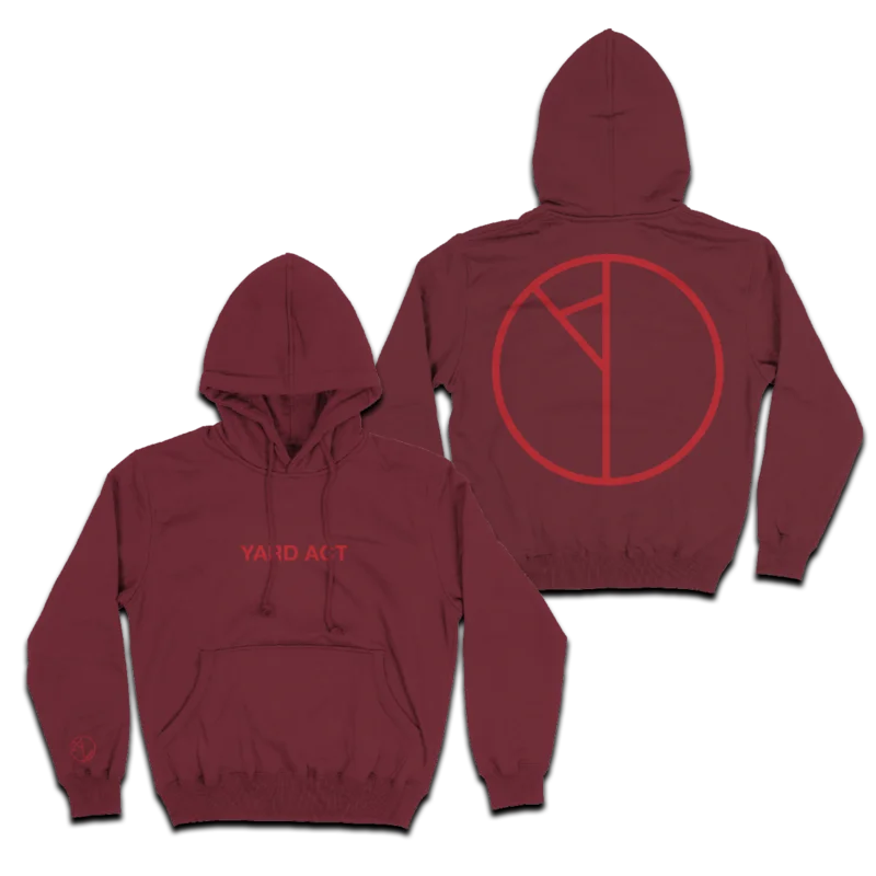 YA Burgundy Hoodie