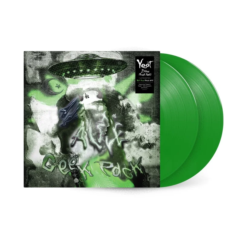 YEAT '2 ALIV (GEK PACK)' 2LP - LEAF GREEN