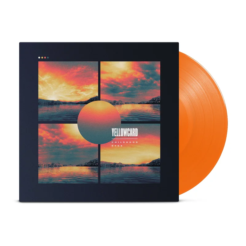 YELLOWCARD CHILDHOOD EYES EP - EXCLUSIVE - LTD. 200 - OPAQUE ORANGE