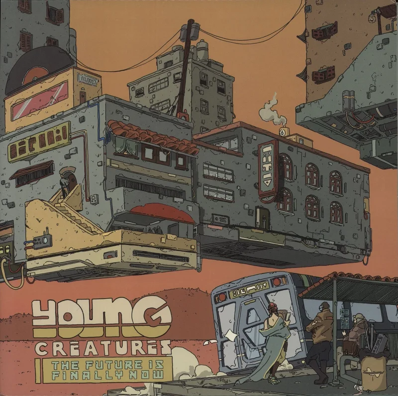 Young Creatures The Future Is Finally Now - Wax Mage Hot Fish Vinyl US Vinyl LP