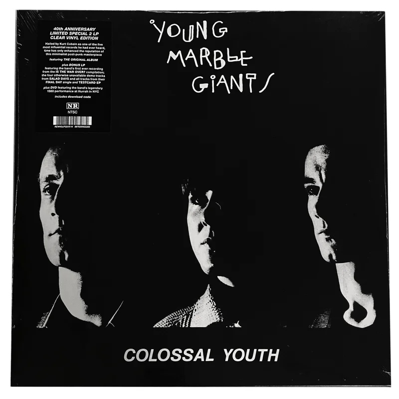 Young Marble Giants: Colossal Youth 12" (40th Anniversary) black vinyl