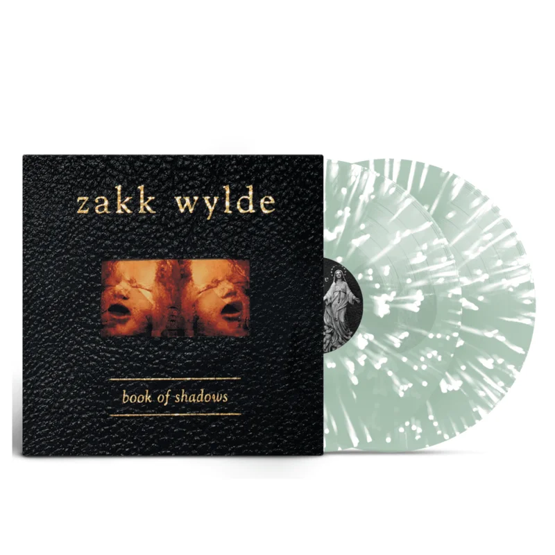 ZAKK WYLDE 'BOOK OF SHADOWS' 2LP - COKE BOTTLE CLEAR/WHITE/SPLATTER