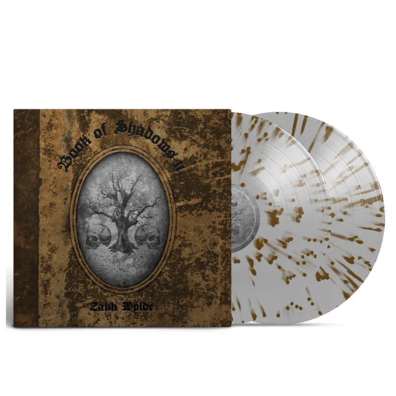 ZAKK WYLDE 'BOOK OF SHADOWS II' 2LP  - SILVER/BROWN/SPLATTER