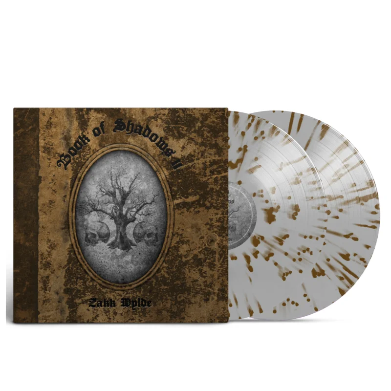 ZAKK WYLDE 'BOOK OF SHADOWS II' 2LP (Silver w/ Brown Splatter Vinyl)