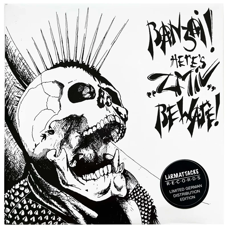 Zmiv: Zmiv: Banzai! Here's "Zmiv" Beware! 7" (Deluxe Edition - White Vinyl)