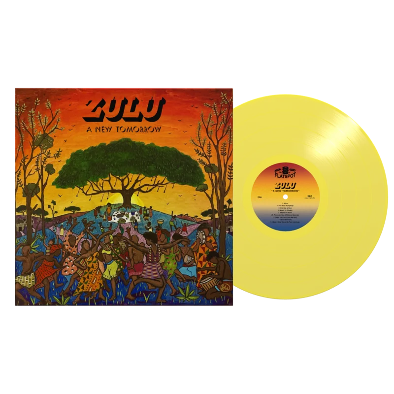 ZULU A NEW TOMORROW LP - EXCLUSIVE - LTD. 400 - TRANSPARENT YELLOW (